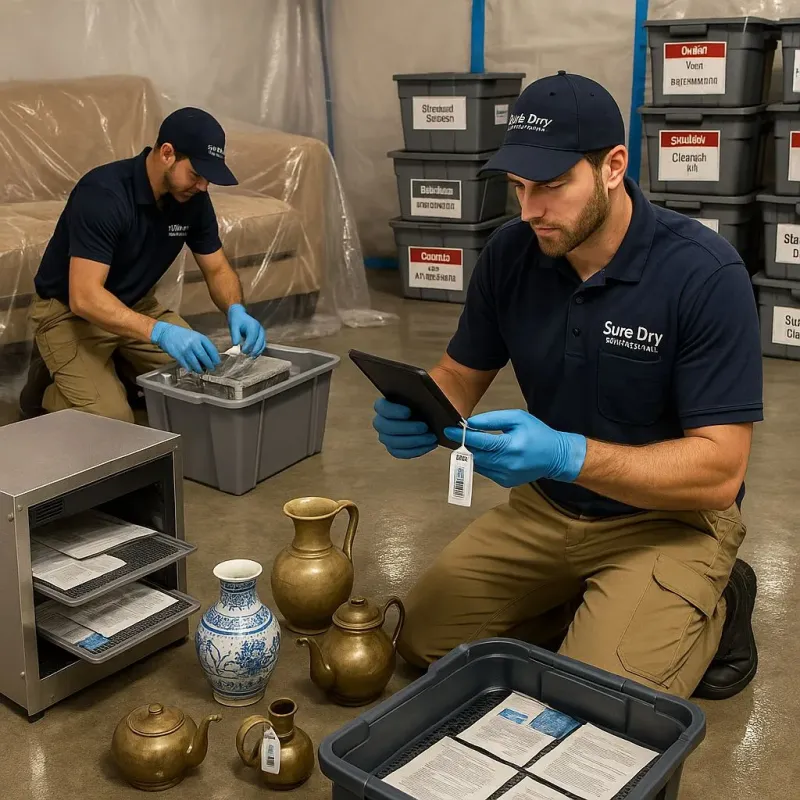 Content Protection and Restoration process in Rutherford College, NC